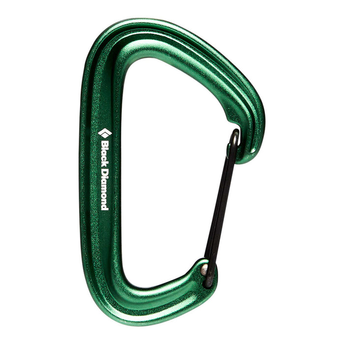 Black Diamond Litewire Carabiner Green  - Kabin