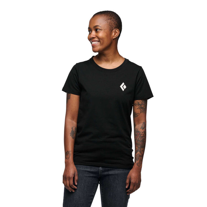 Black Diamond W Eqpmnt For Alpinists Ss Tee Black Dam - T-Shirt