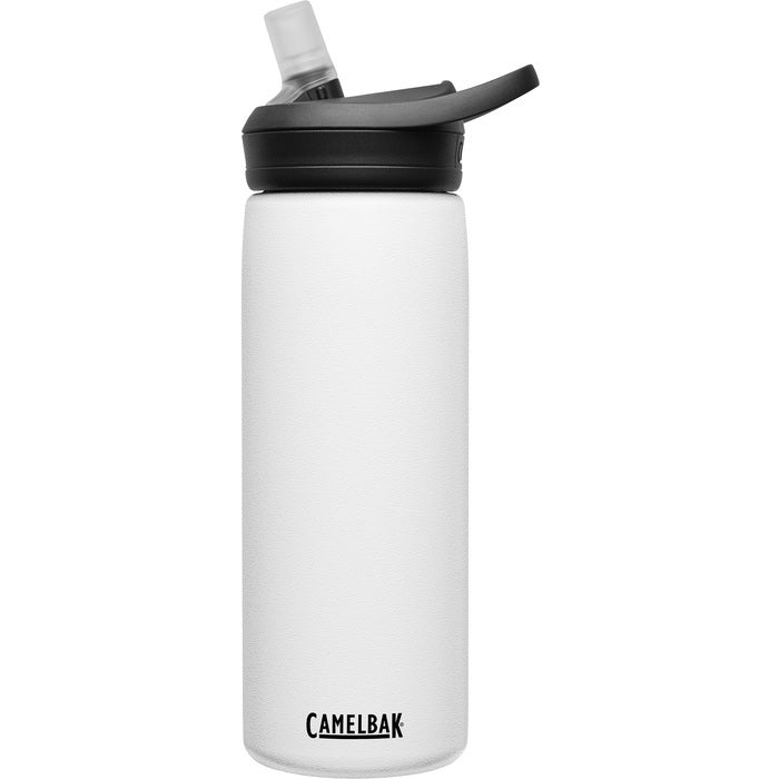 Camelbak Eddy+ 600ml Vattenflaska i stål med sugrör Vit