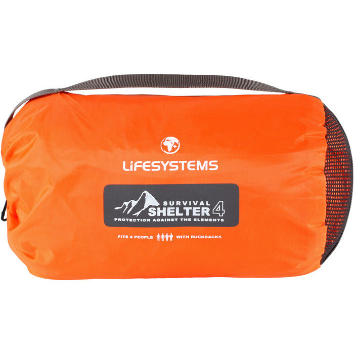 Lifesystems Survival Shelter 4 Orange