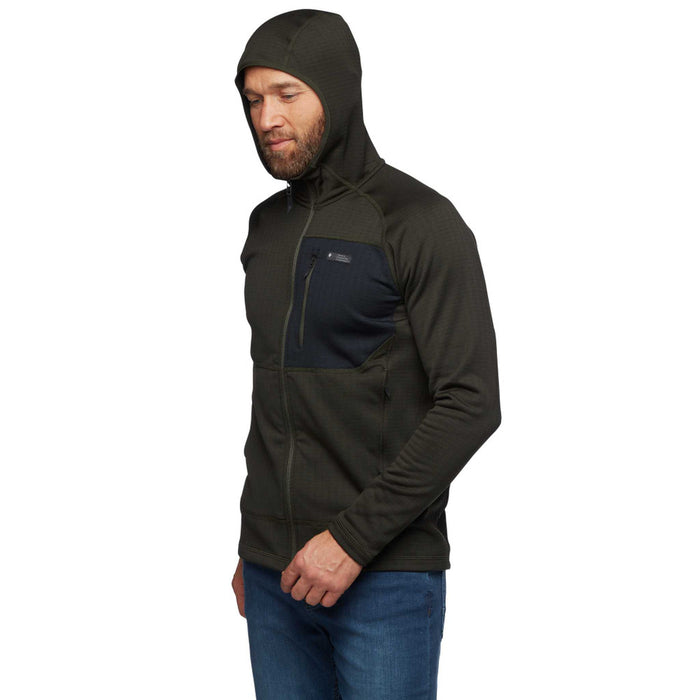 Black Diamond M Factor Hoody Cypress Herr - Huvtröjor