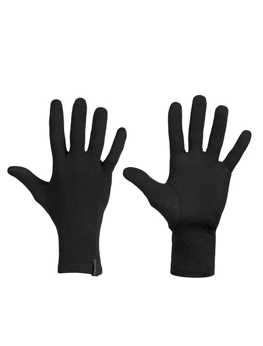 Icebreaker Unisex Merino 200 Oasis Glove Liners Black