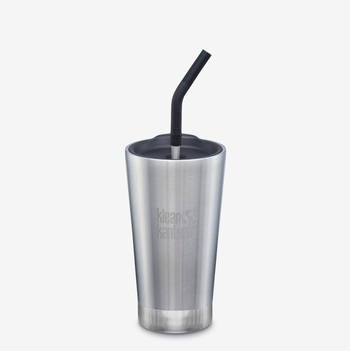 Klean Kanteen Isolerad Tumbler 473ml med sugrör - Vattenflaska