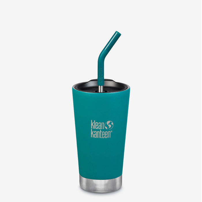 Klean Kanteen Isolerad Tumbler 473ml med sugrör - Vattenflaska