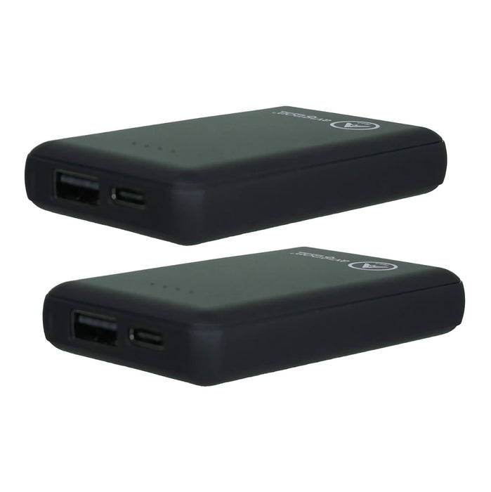 Avignon Powerbank 2x3450mAh Svart