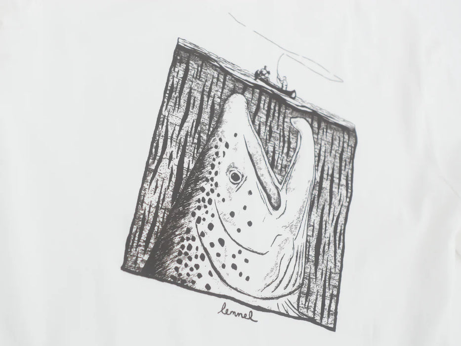 Lemmel Kaffe T-shirt "MOBY TROUT"