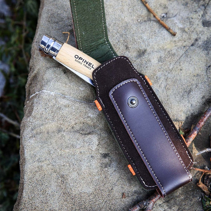 Opinel Sheath Outdoor M Brown Synthetic