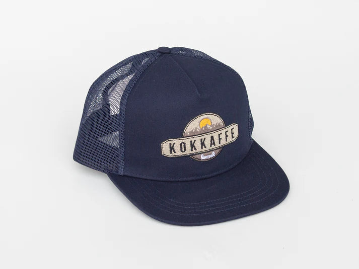 Lemmel Kaffe Keps "KOKKAFFE" Navy Blå