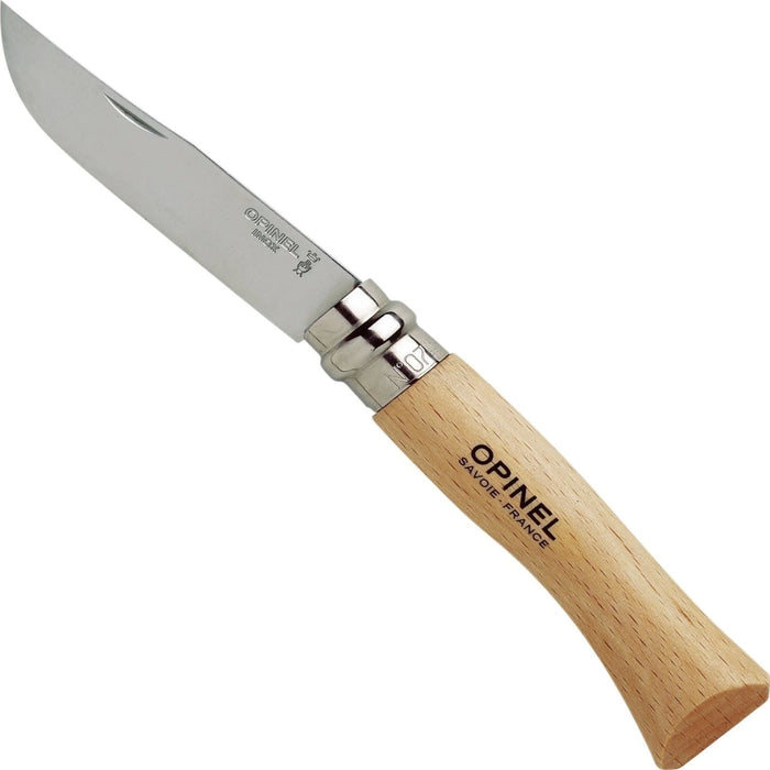 Opinel N07 Beech Stainless Steel