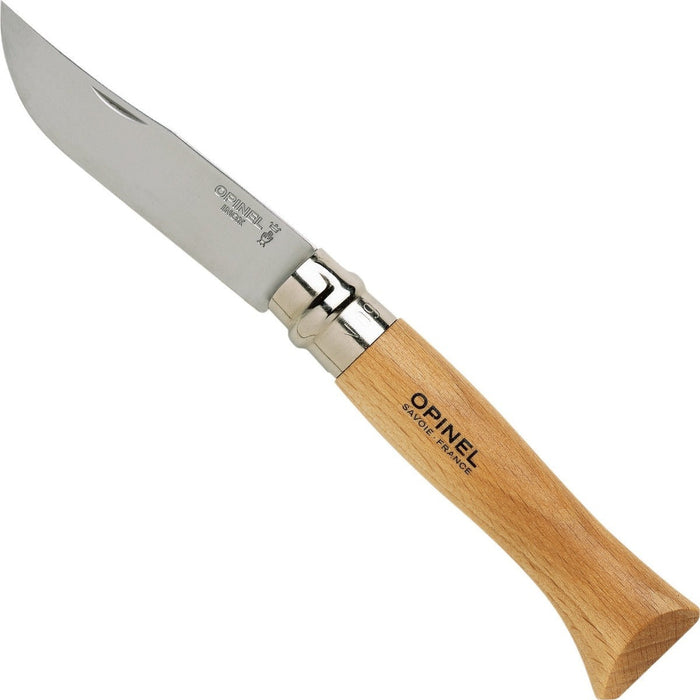 Opinel N09 Beech Stainless Steel