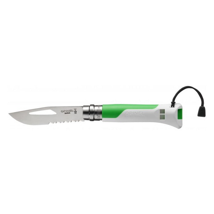 Opinel N08 Outdoor Fluo - Green