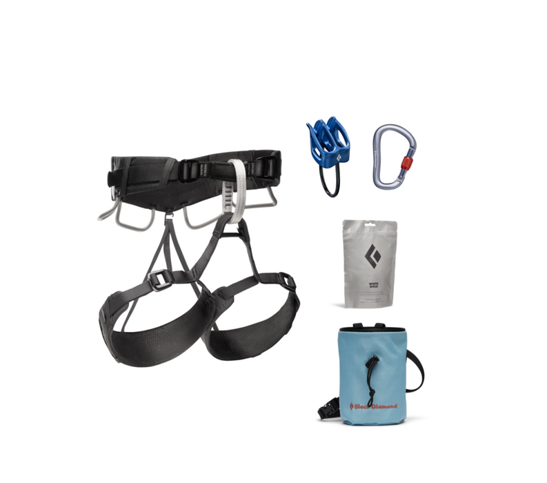 Black Diamond Momentum 4S Harness Package Anthracite  - Selepaket