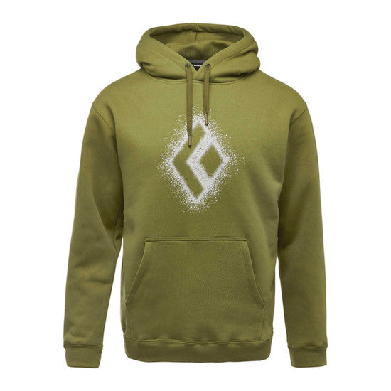 Black Diamond M Chalked Up 2.0 Po Hoody Camp Green Herr - Huvtröja