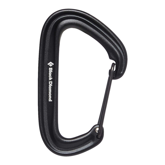 Black Diamond Litewire Carabiner Black  - Kabin