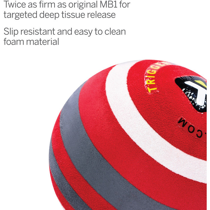 Triggerpoint Mbx Massage Ball Red/Black 6,6 Cm