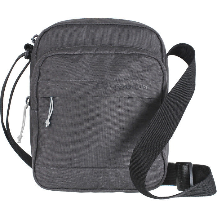 Lifeventure Rfid Shoulder Bag, Recycled Grey