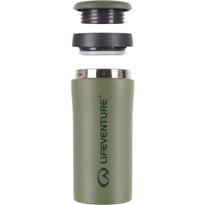 Lifeventure Thermal Mug Matt Khaki 300 Ml