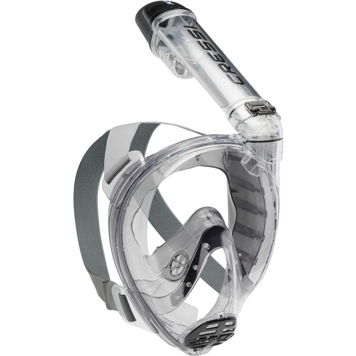 Cressi Knight Full Face Mask Smoke/Clear M/L