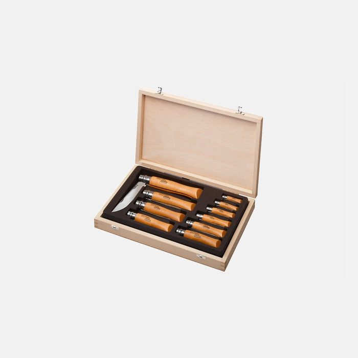 Opinel Change Tray 10 Carbon Steel Knives