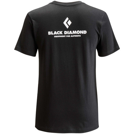 Black Diamond M Equipmnt For Alpinist Ss Tee Black Herr - T-Shirt