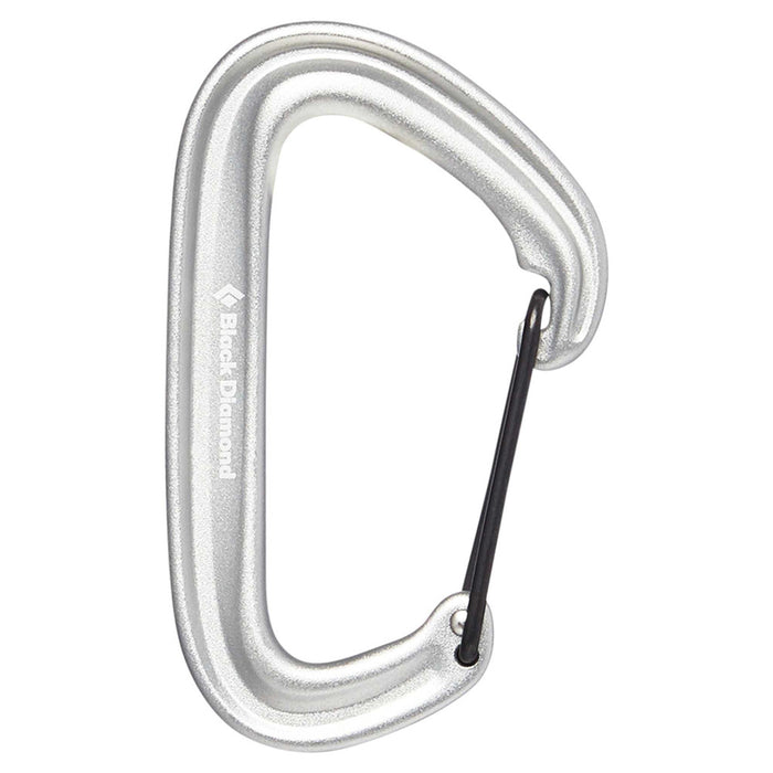 Black Diamond Litewire Carabiner Light Gray  - Kabin