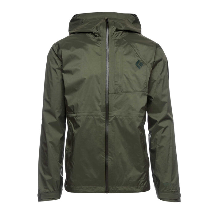 Black Diamond M Treeline Rain Shell Tundra Herr - Jacka