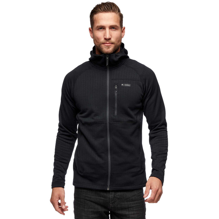 Black Diamond M Factor Hoody Black Herr - Huvtröjor