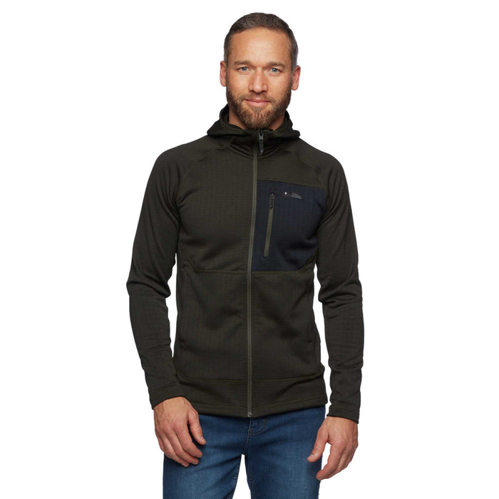 Black Diamond M Factor Hoody Cypress Herr - Huvtröjor