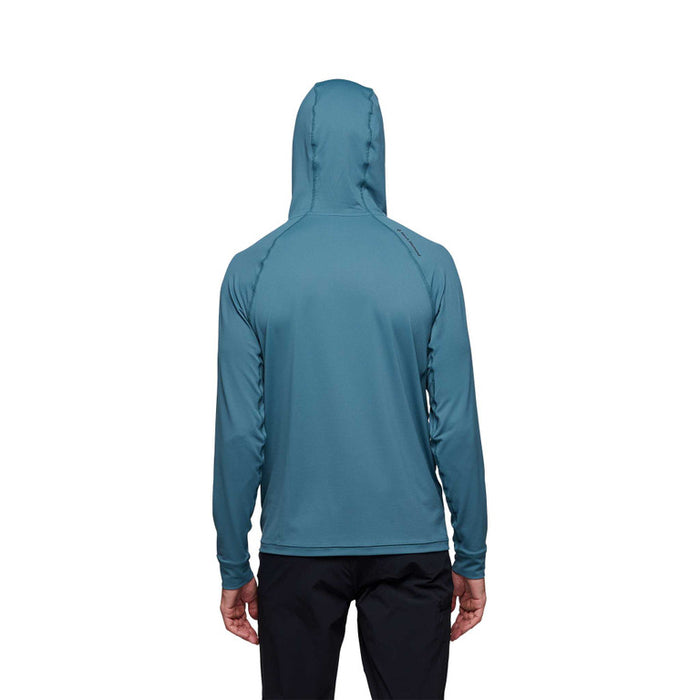 Black Diamond M Alpenglow Hoody Creek Blue Herr - Huvtröja