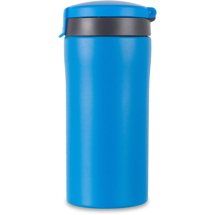 Lifeventure Flip-Top Thermal Mug Matt Blue 300 Ml