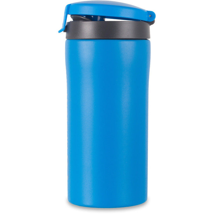 Lifeventure Flip-Top Thermal Mug Matt Blue 300 Ml