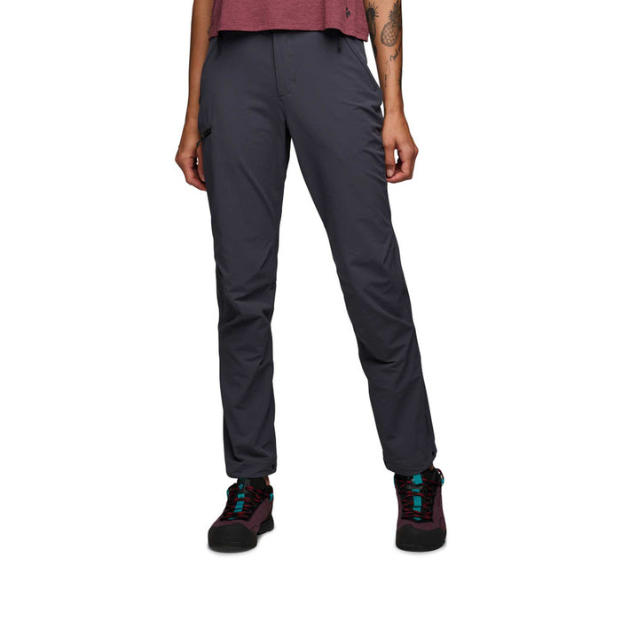 Black Diamond W Alpine Pants Carbon Dam - Byxor