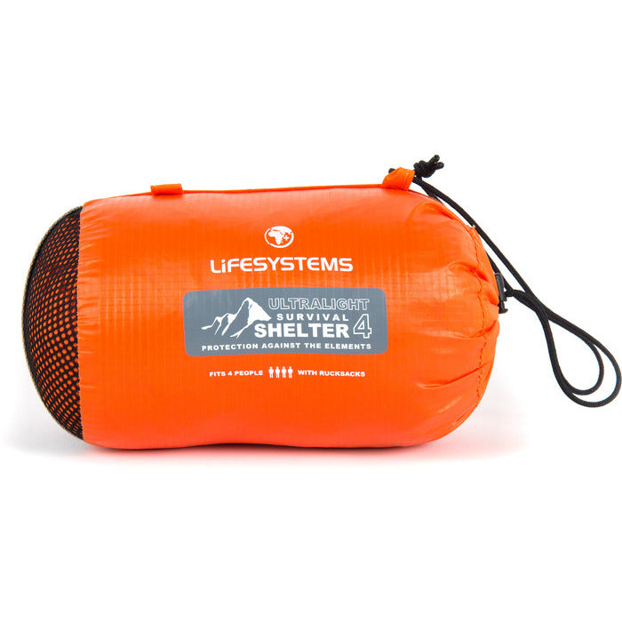 Lifesystems Ultralight Survival Shelter 4 Orange