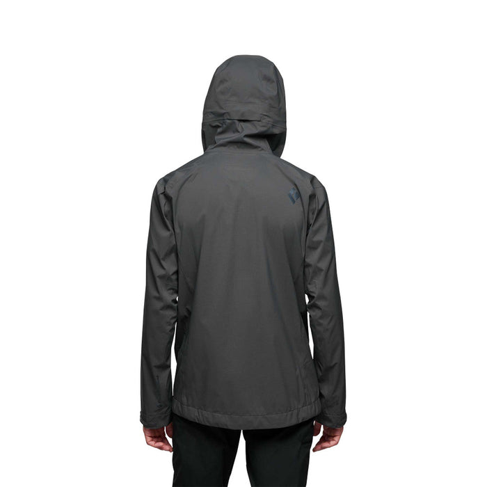 Black Diamond M Highline Stretch Shell Anthracite Herr - Jacka