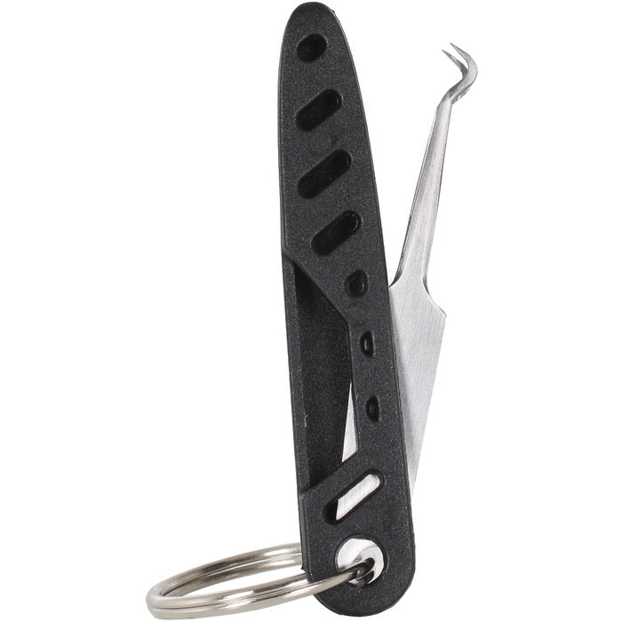 Lifesystems Compact Tick Tweezers Black