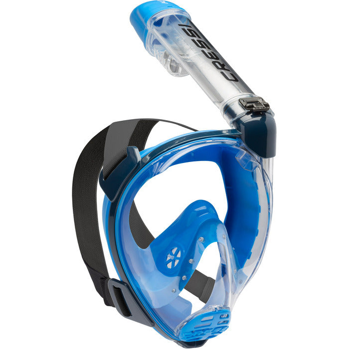 Cressi Knight Full Face Mask Light Blue/Dark Blue M/L