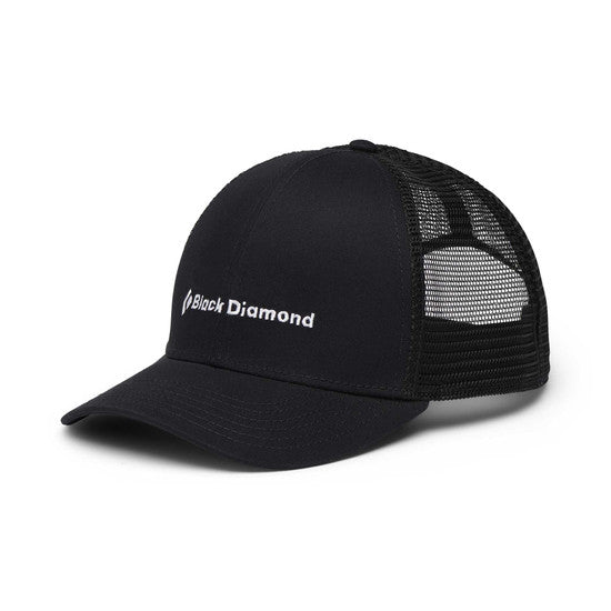 Black Diamond Bd Trucker Hat Black Wordmark  - Keps