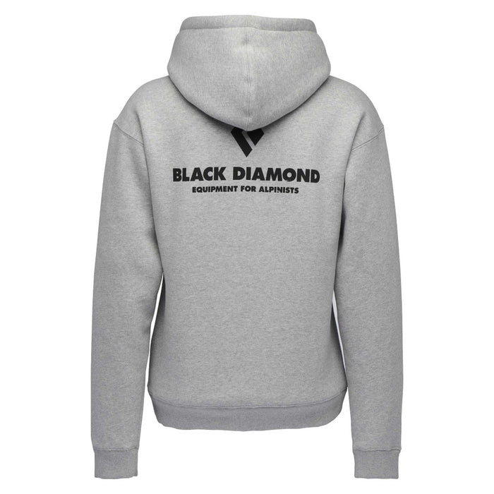 Black Diamond W Equipment For Alpinists Po Hoody Nickel Heather Dam - Luvtröja