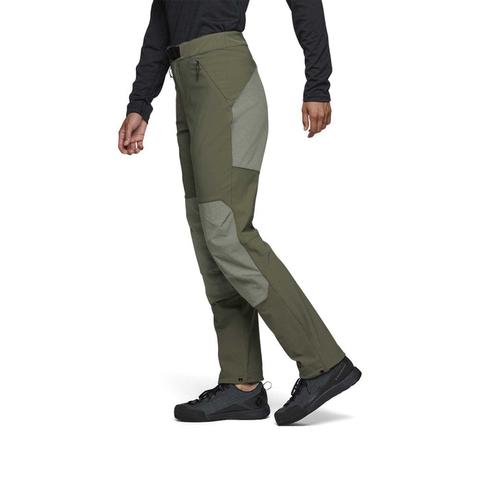 Black Diamond W Alpine Hybrid Pants Tundra-Pine Smoke Dam - Byxor