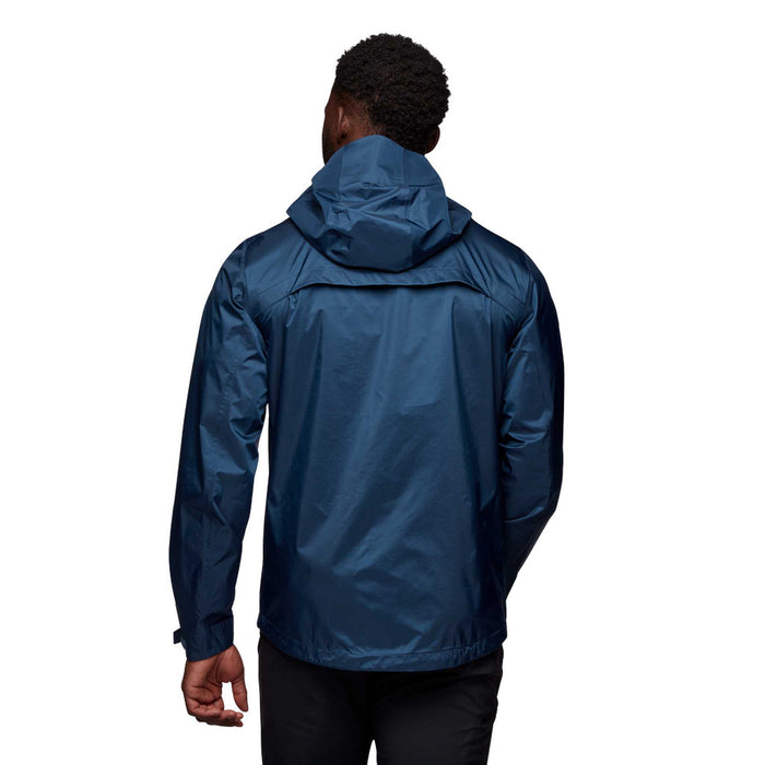 Black Diamond M Treeline Rain Shell Indigo Herr - Jacka