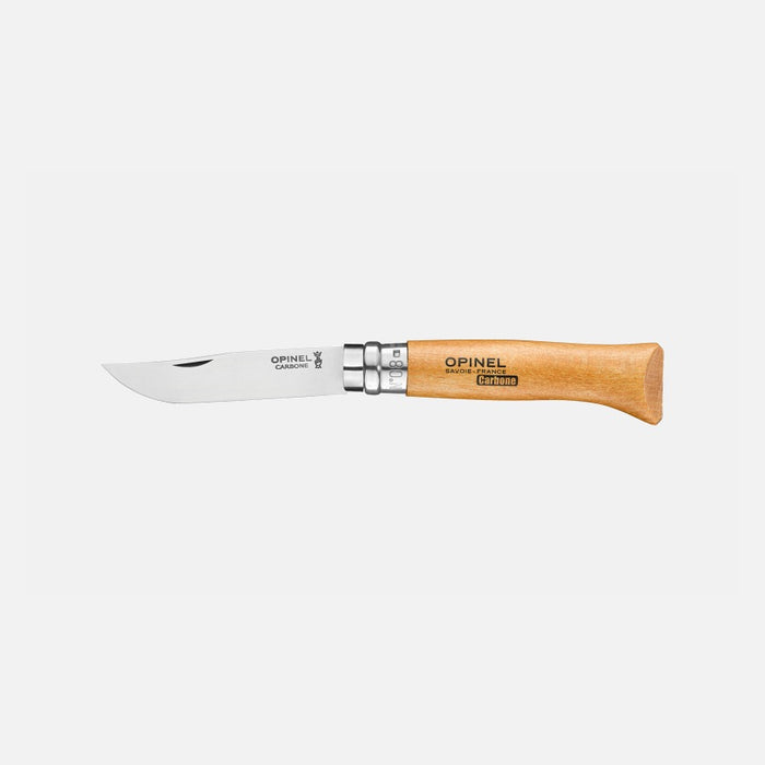 Opinel Blister N08 Beech Carbon