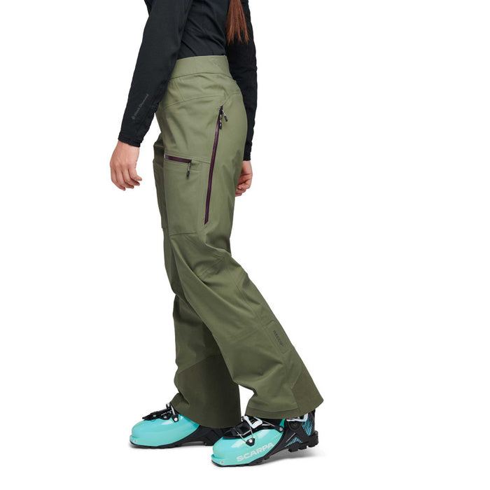 Black Diamond W Recon Lt Stretch Pants Tundra Dam - Skidbyxor