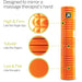 Triggerpoint Grid 2.0 Foam Roller Orange 66 Cm