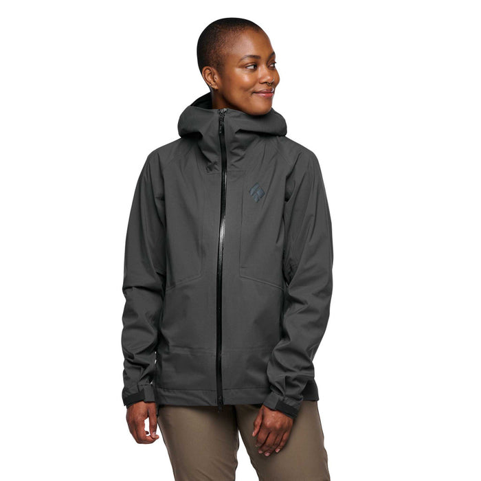 Black Diamond W Highline Stretch Shell Anthracite Dam - Jacka