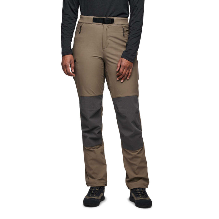 Black Diamond W Alpine Hybrid Pants Walnut-Anthracite Dam - Byxor