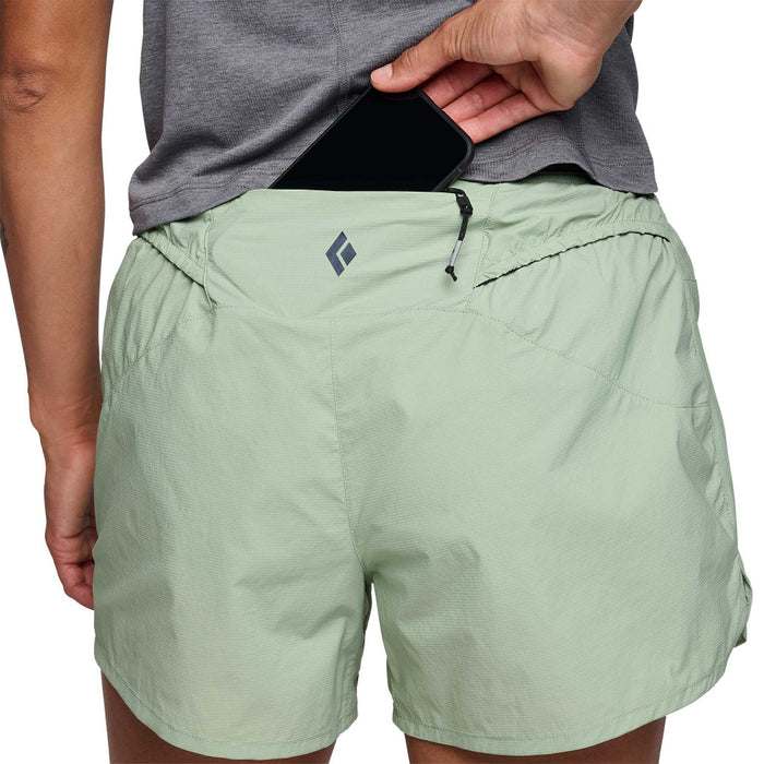 Black Diamond W Distance Shorts Desert Sage Dam - Shorts