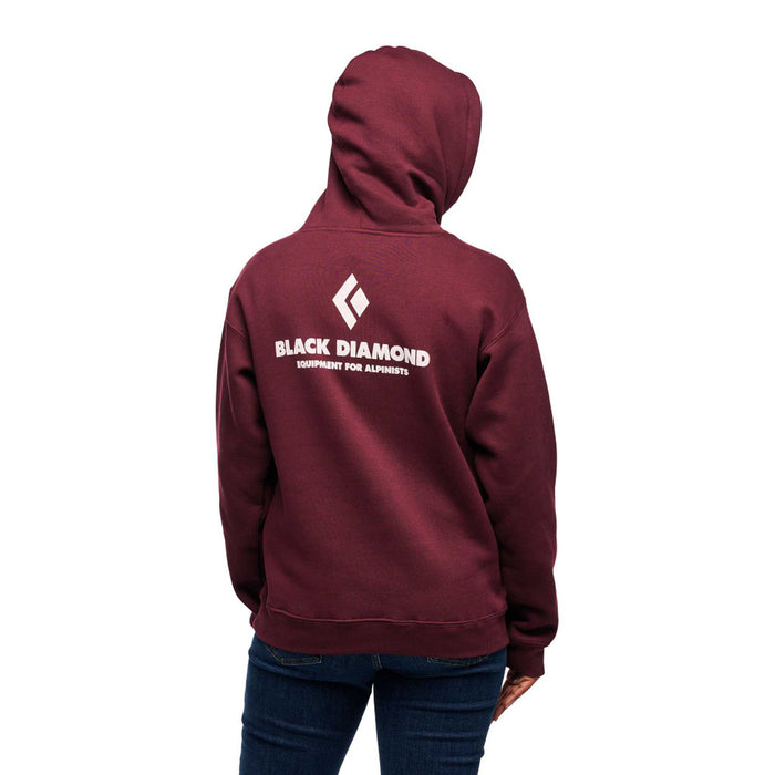 Black Diamond W Equipment For Alpinists Po Hoody Bordeaux Dam - Luvtröja