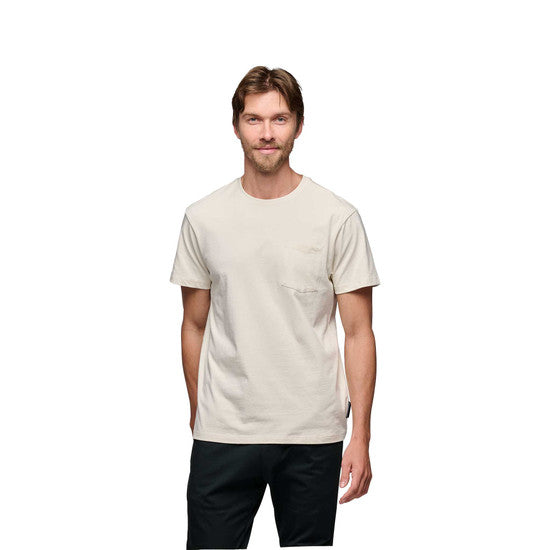 Black Diamond M Project Ss Tee Off White Herr - T-Shirt