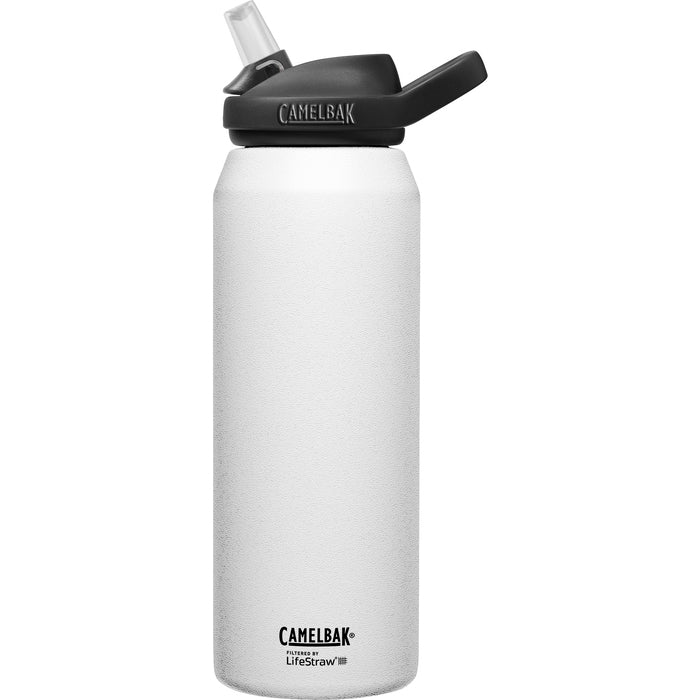 Camelbak Eddy+ SST LifeStraw Vattenflaska med filter 1L Vit