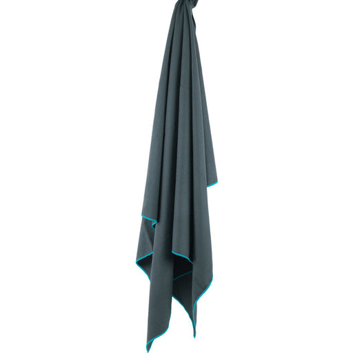 Lifeventure Recycled Softfibre Trek Towel Large Grey 110 X 65 Cm